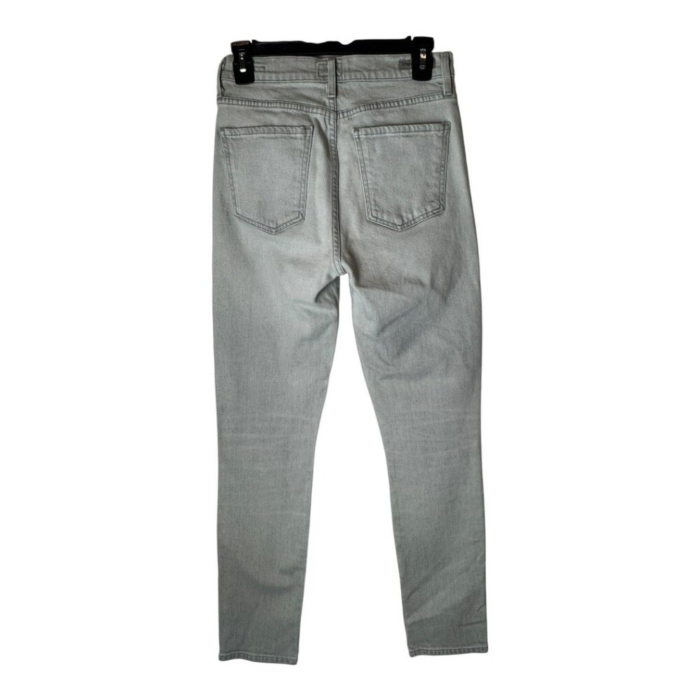 Citizens of‎ Humanity Jeans Women 26 Gray Olivia Button Fly High Rise Slim Ankle - Picture 3 of 11